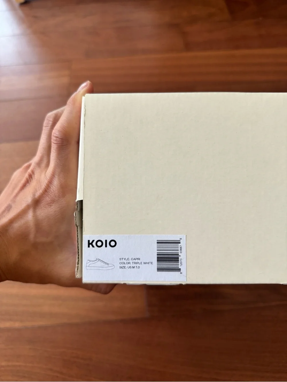 Koio Capri Triple White Sz 40 , Sz 7